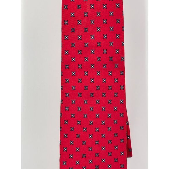 Christian Dior Silk Tie Red - Picture 7 of 7